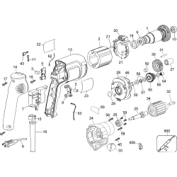 ET1255 Tipo 1 3/8in Drill Keyless 1 Unid.