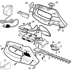 74148 Type 1 7.2v Hedge Trim (sears) 1 Unid.