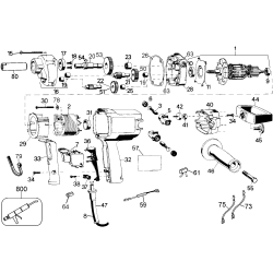 DW134L Tipo A1 Mixer W/direct M14 Basket 1 Unid.