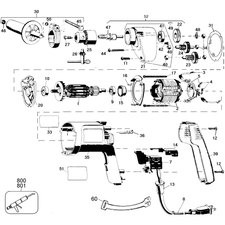 DW110 Tipo 1 1/2 Drill