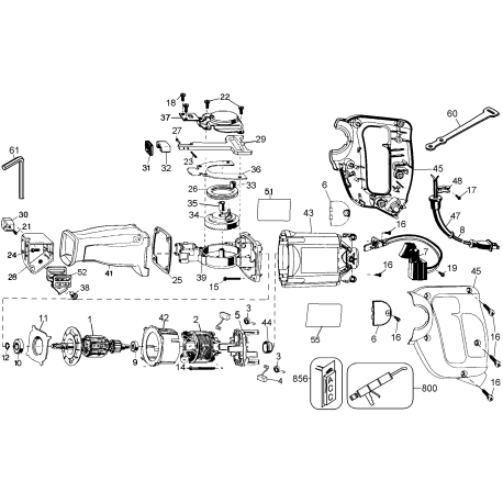 23108 Tipo 1 6.0a Recip. Saw