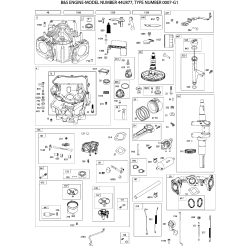 44U877 Type 0007-G1 B&s Engine