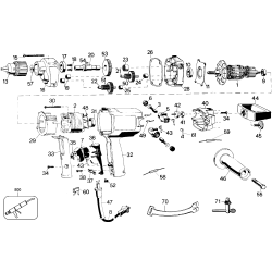 1317-45 Tipo 100 1/2 Spade Handle Drill 1 Unid.