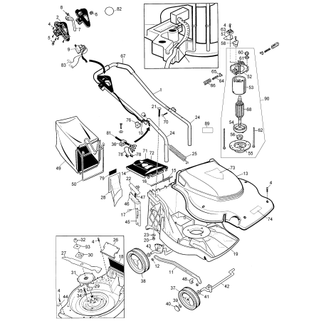 37051 Tipo 1 19 Crafts Elec Mower