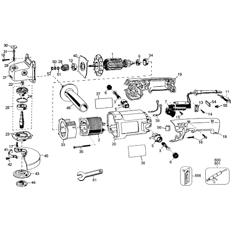 24852 Tipo 100 R.a. Grinder