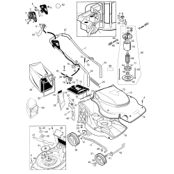 35913 Tipo 1 19in Rear Bag Mower 1 Unid.