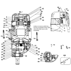 1405-96 Type 3 Drill Motor 1 Unid.