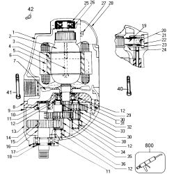 1320-98 Type 5 Gearmotor 1 Unid.