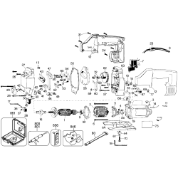 DW318G Tipo 1 Orbtl Jig Saw 3wire (disc 1 Unid.