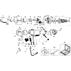 DW290-220 Tipo 1 1/2in Impact Wrench 1 Unid.