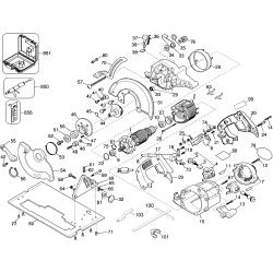 DW362K Tipo 2 7-1/4 Cir Saw W/break/kit 1 Unid.