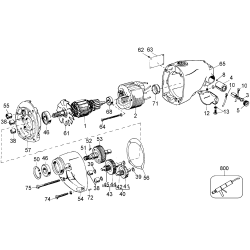 DW131-95 Type 1 1/2in Motor 1 Unid.