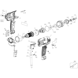 PCE201 Tipo 1 1/4 Impact Driver 1 Unid.