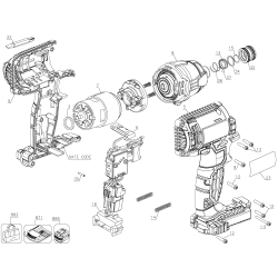 PCC641LB Type 1 20v Impact Driver 1 Unid.