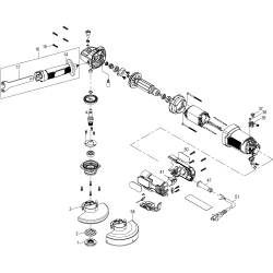 FME820 Type 1 4-1/2 Grinder 5 Unid.