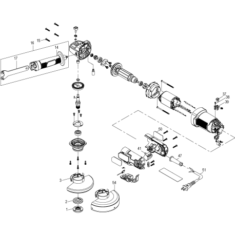 FME820 Type 1 4-1/2 Grinder