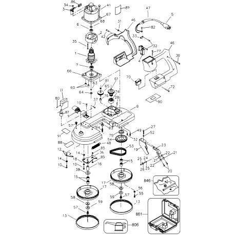 DW329 Type 2 Band Saw