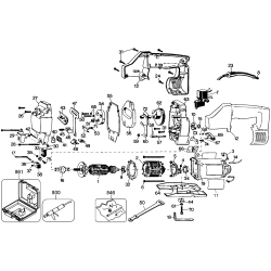 DW318K-35 Tipo 1 Orbital Jigsaw-lat.amer. 1 Unid.