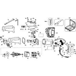 DW305K Tipo 1 Reciprocating Saw Kit 1 Unid.