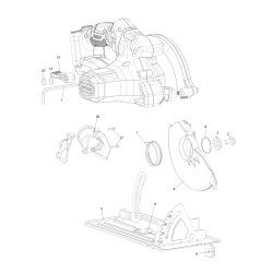 CMCS500M1 Type 1 20v Max Circular Saw Kit 1 Unid.