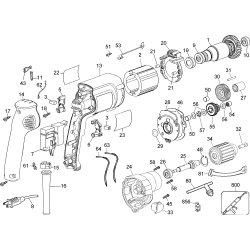 DW223G Tipo 1 3/8in Drill 0-1200rpm 1 Unid.