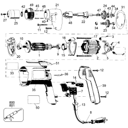 DW170 Tipo 1 Screwdriver/drill 1 Unid.