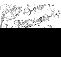 DW107-44 Tipo 1 3/8 3.5a Vsr Drill 1 Unid.