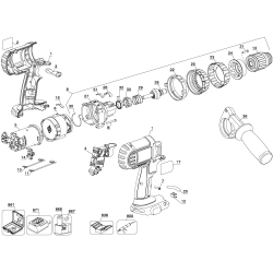 DC927KA Tipo 1 18v Hmrdrill/driver 1 Unid.