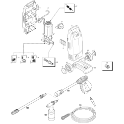 PW1360 Type 1 1450psi Pressure Washer 1 Unid.