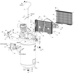 DXCMV7518075 Tipo 0 Air Compressor