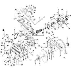 PC14CTSD Type 1 14 Chop Saw 1 Unid.