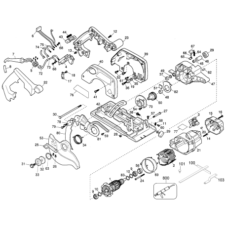 BD365-28 Tipo 1 65mm Circ.saw - Italy