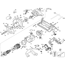 BD3200 Tipo 1 7 1/4 12a Cir Saw 1 Unid.