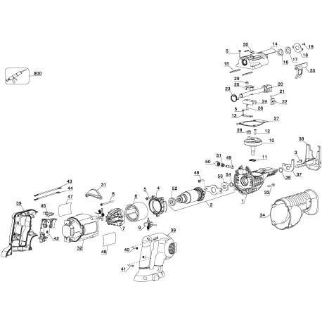 085311N Tipo 2 18v Recip Saw