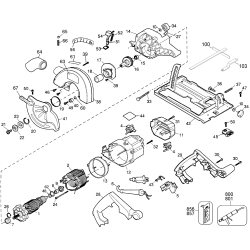 BD3100 Tipo 1 7 1/4 Circular Saw 1 Unid.