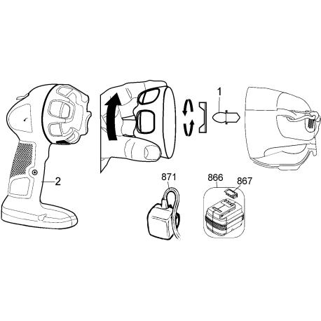 PC1800L Type 1 Pc 18v Nicd Light