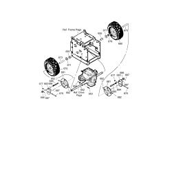 536.889250 Type 0 Snowthrower- Gas