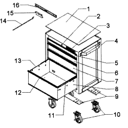 706.37710 Type 0 Tool Cart