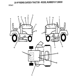 917.250032 Type 0 Tractor