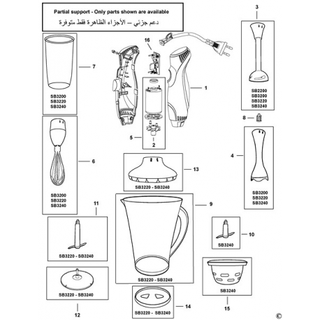 Sb3240.2 Type 2 Frullatore