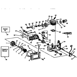 358.356333 Type 0 Gasoline Chain Saw