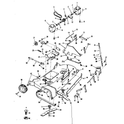 917.250121 Type 0 38 Mower Attachment