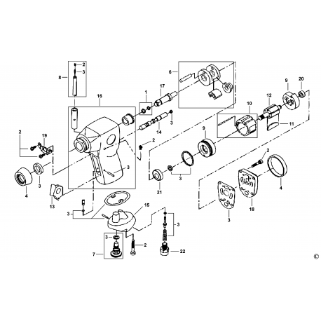 Nj.1300f2.1 Type 1 Impact Wrench