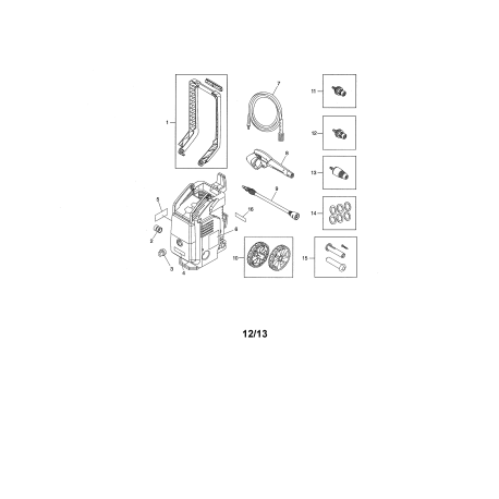 580.750290 Type 0 Elec Power Washer