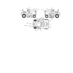 917.276080 Type 0 Garden Tractor