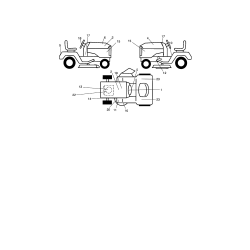 917.276081 Type 0 Garden Tractor