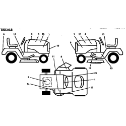 917.257640 Type 0 Lawn- Tractor