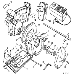 973.113120 Type 0 5 1/2 In. Trim Saw