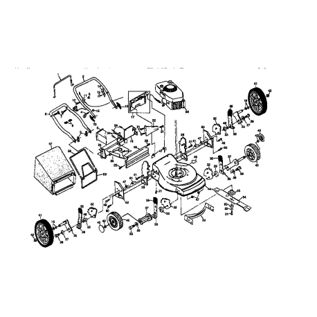 917.386153 Tipo 0 Rotary Lawn Mower