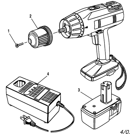 973.113051 Tipo 0 Drill-driver